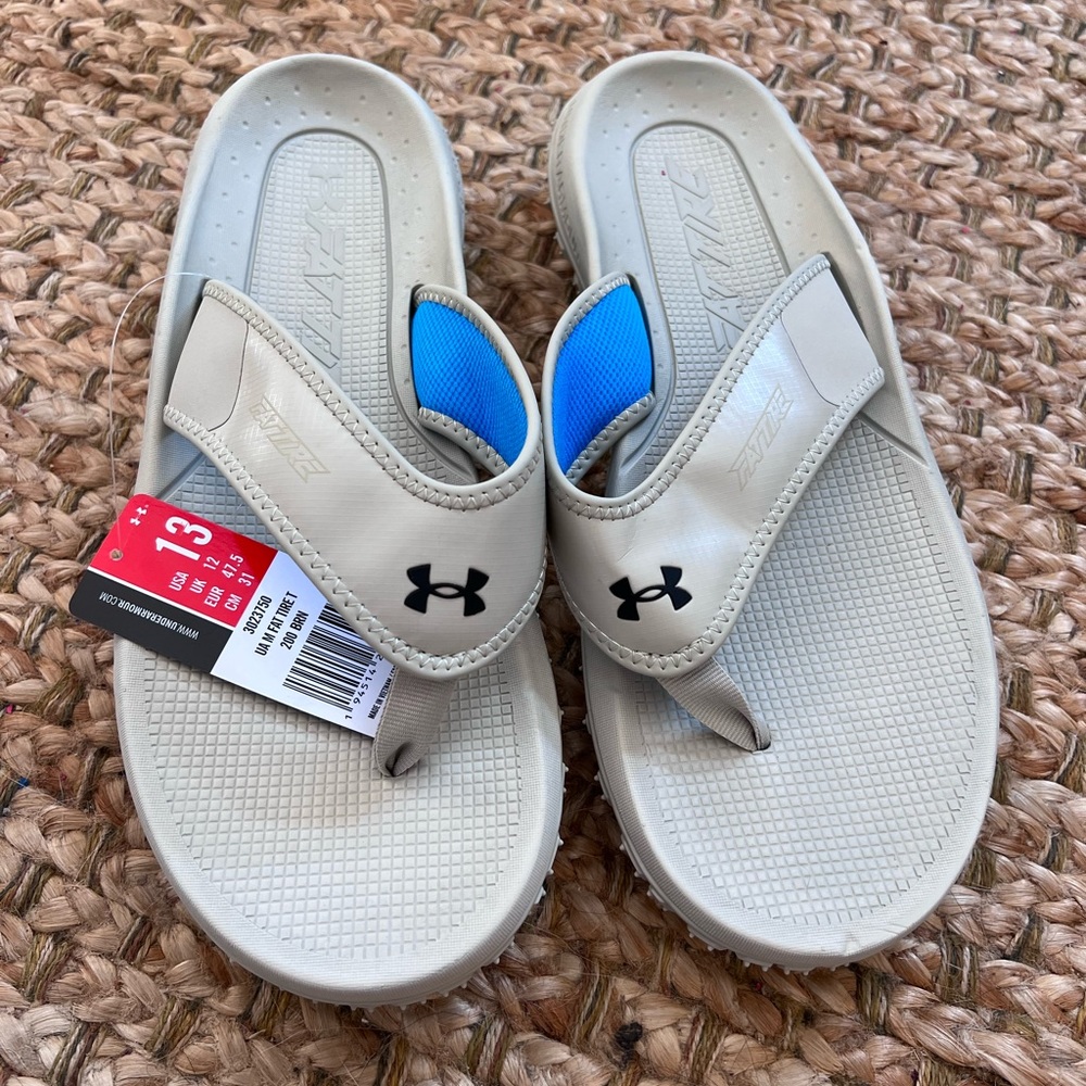 Under Armour Fat Tire flip flops
